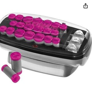 Conair Hot Rollers Set - Pink and Gray